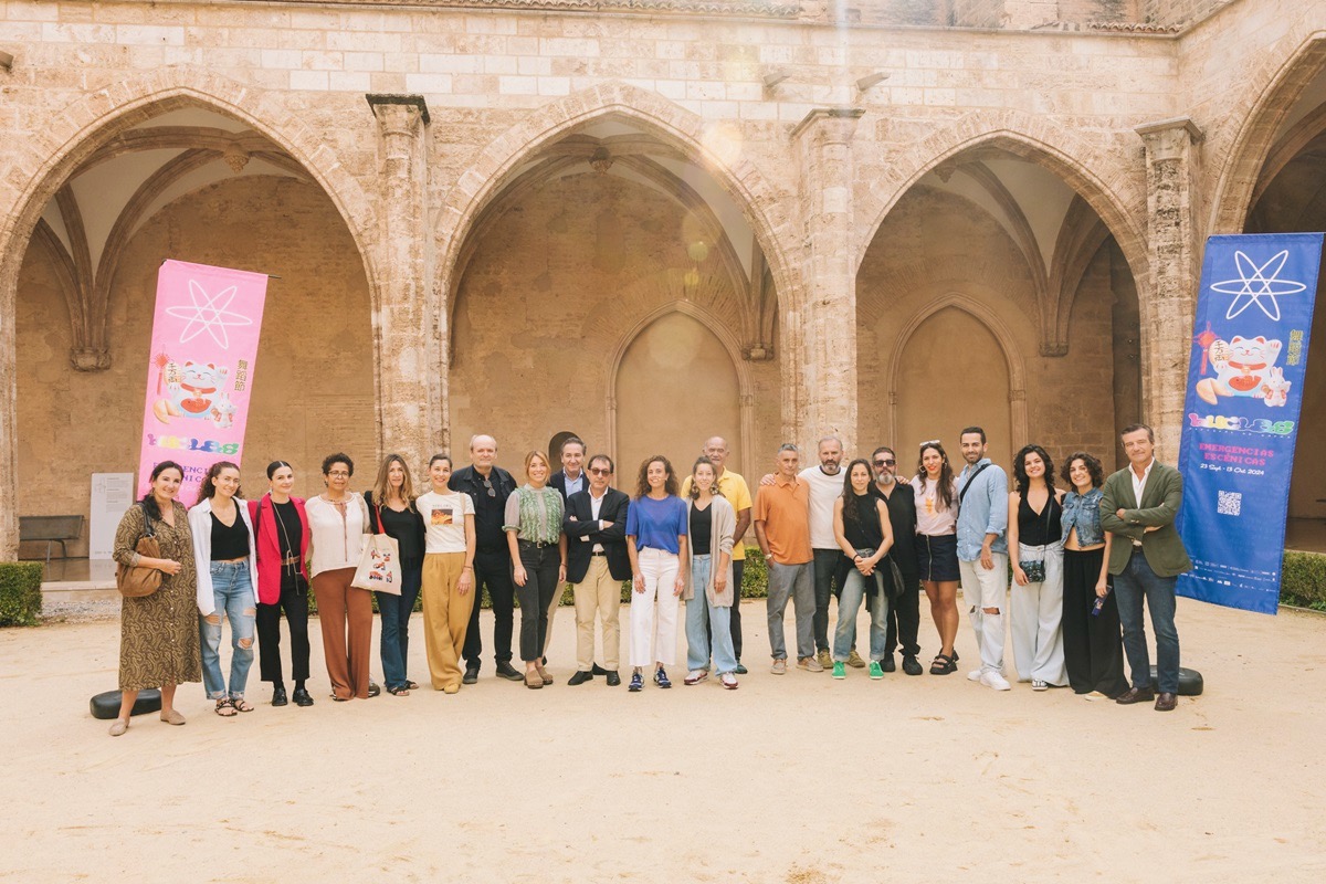 Acto de presentación del Festival Bucles en el Centre del Carme Cultura Contemporània (CCCC)