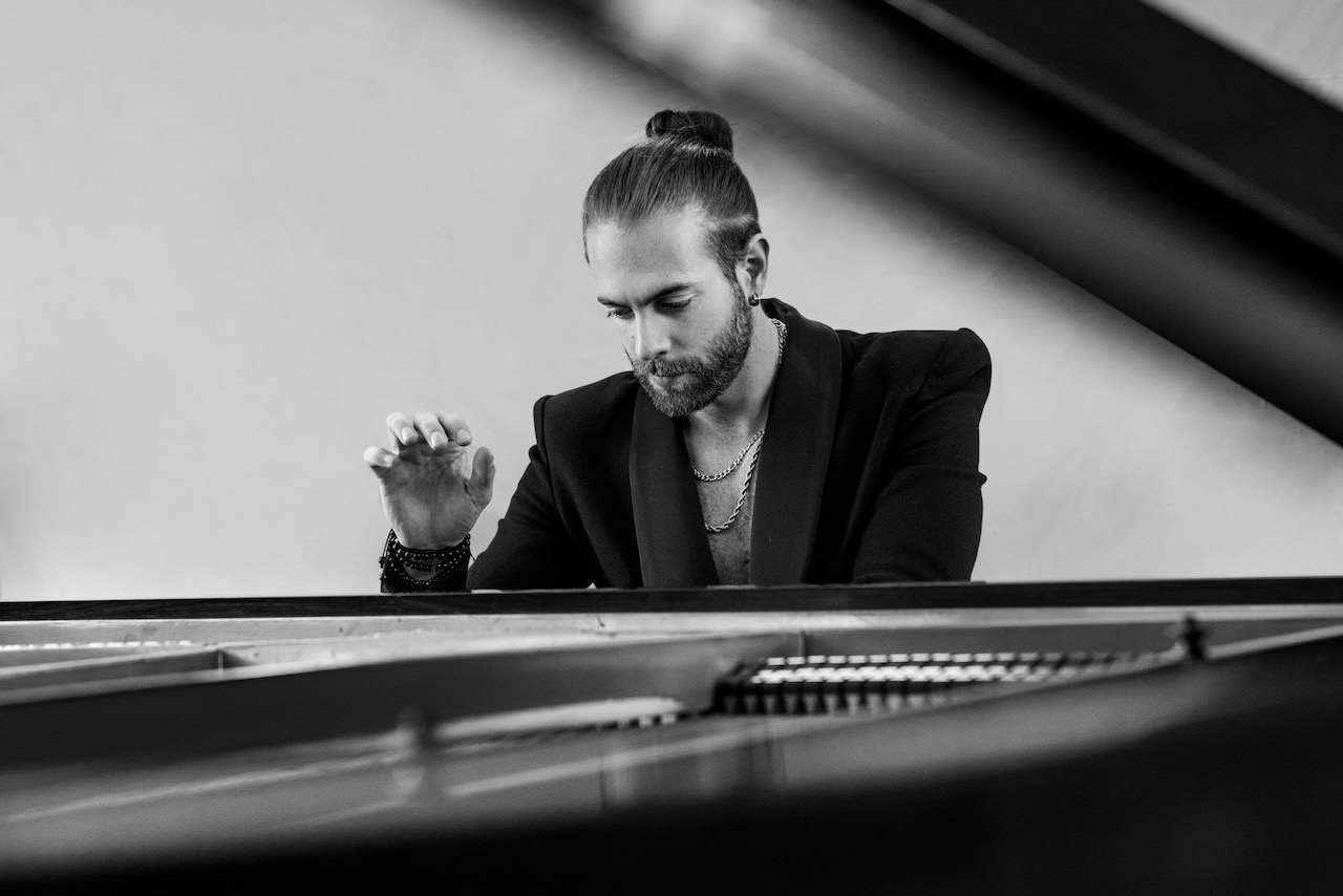 El pianista Andrés Barrios. Foto: Irene Bel