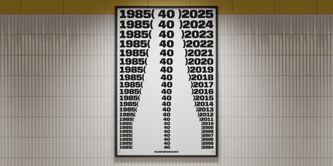 La ADCV y sus 40 años de diseño