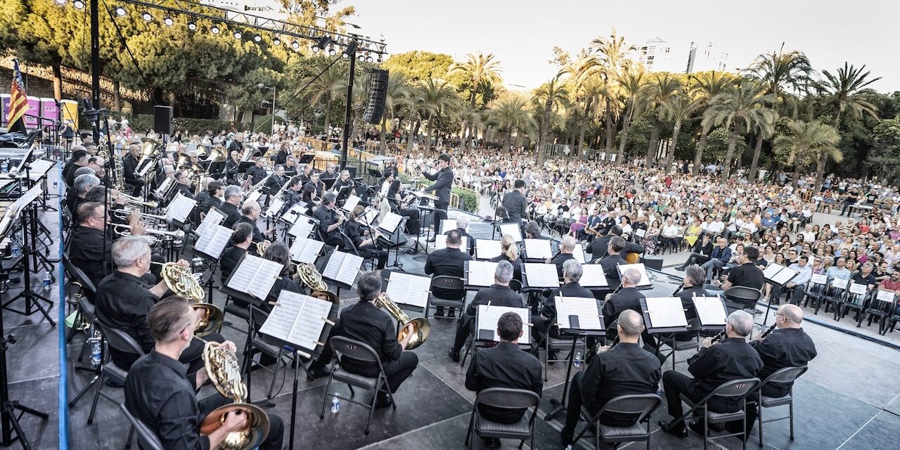 Jazz y tango al aire libre en los Jardines del Palau