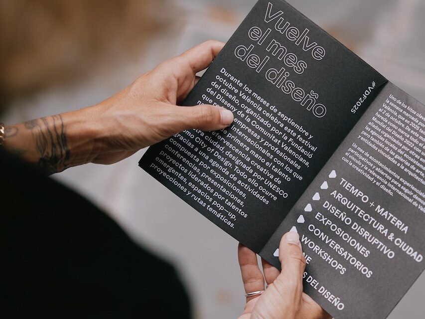 València Design Fest 2025 propone un mes para explorar la creatividad
