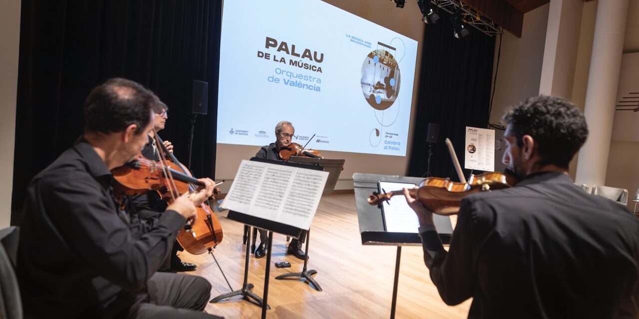 La música de cámara toma el Palau