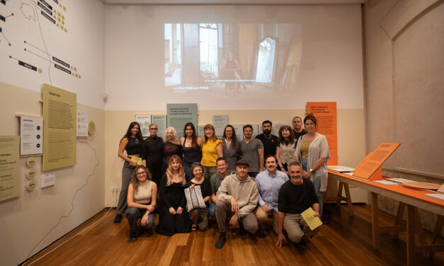 El Consorci de Museus con los artistas afectados por la riada