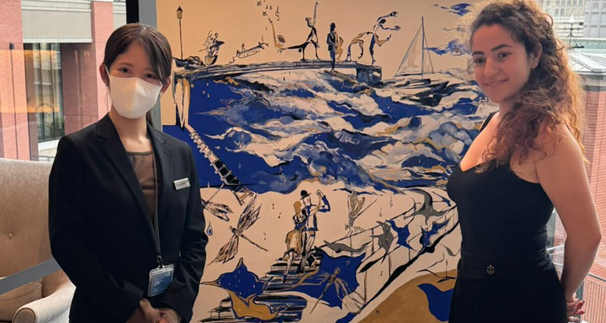 La pintora Istorik charla sobre la cultura japonesa