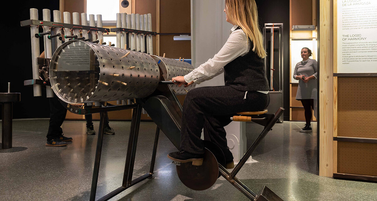 CaixaForum vibra con el vínculo entre la música y las matemáticas