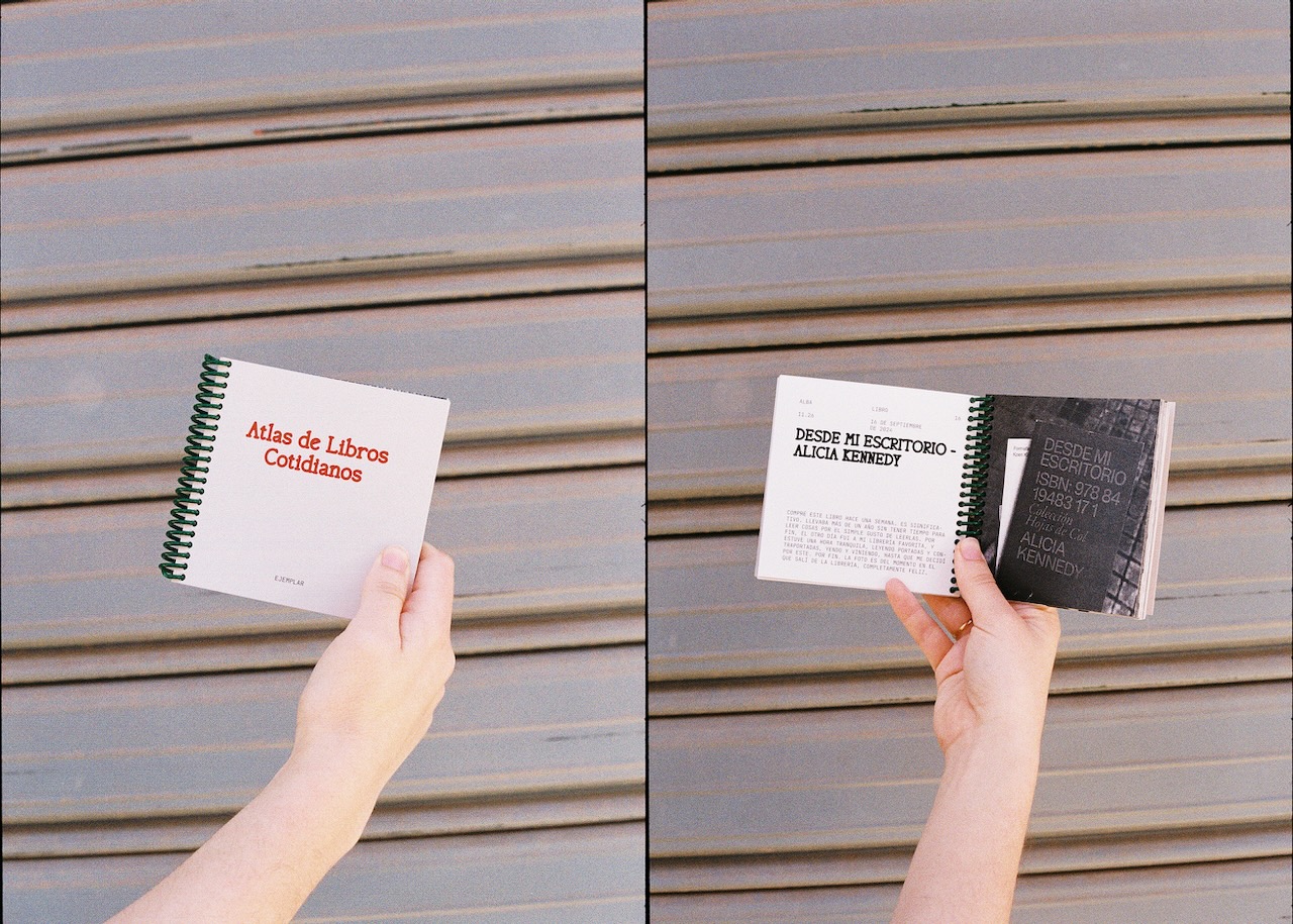 Atlas de Libros Cotidianos. Fotografía: Carol Martínez.