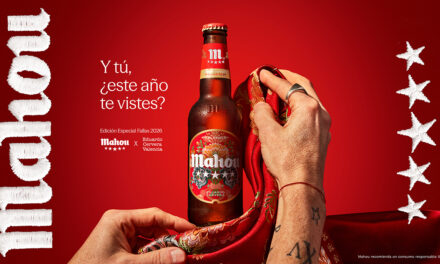 Mahou se viste de Fallas con una edición especial creada por el diseñador valenciano  Eduardo Cervera