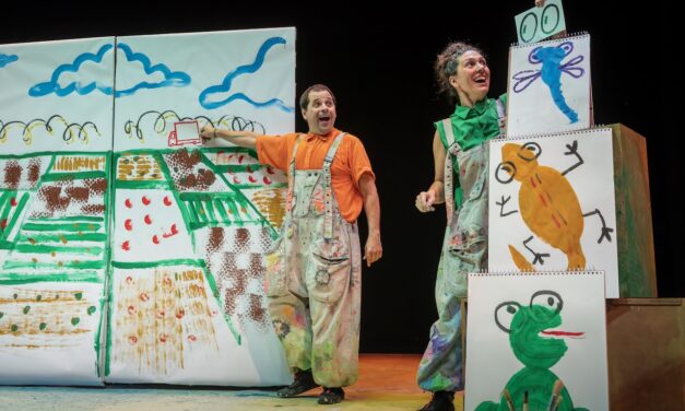 Una historia que se dibuja en escena