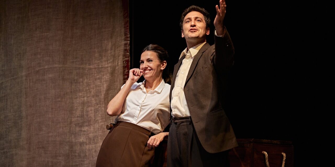 El teatro de posguerra revive en Rambleta con ‘Un viaje sin retorno’