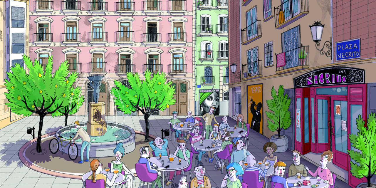 València se ilustra en Rambleta