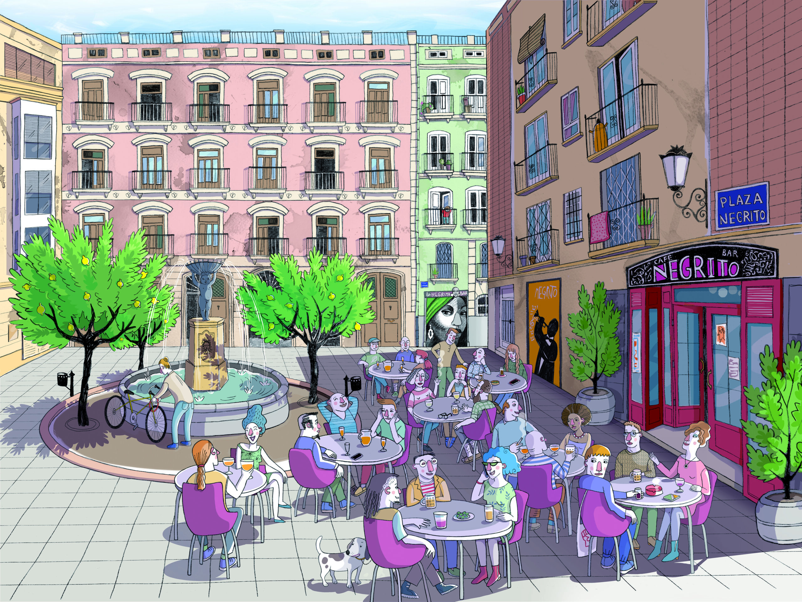 Ada Sinache, ‘Plaza del Negrito’ (2020-2021)