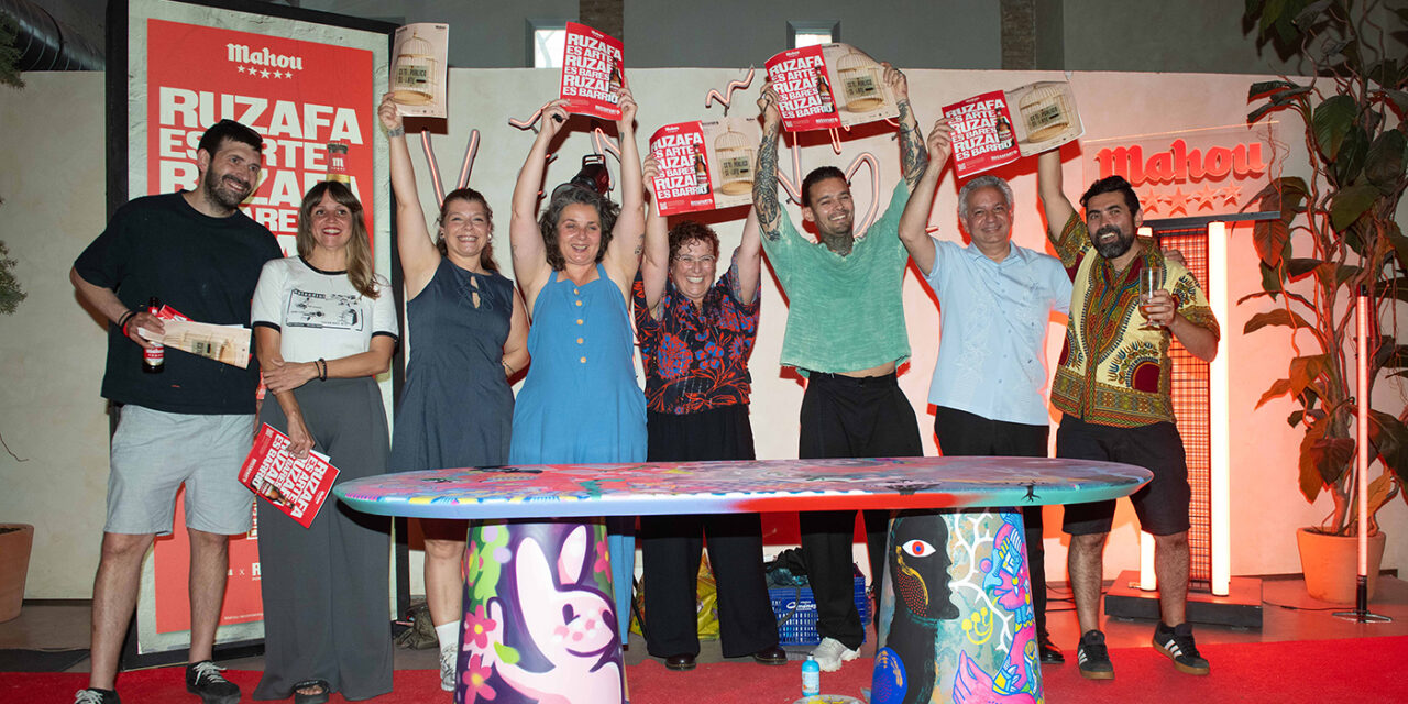 Mahou y Russafart amplían la bienal a bares y comercios de Ruzafa y Monteolivete