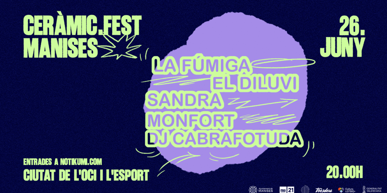 Manises estrena el Ceràmic Fest con La Fúmiga, El Diluvi y Sandra Monfort
