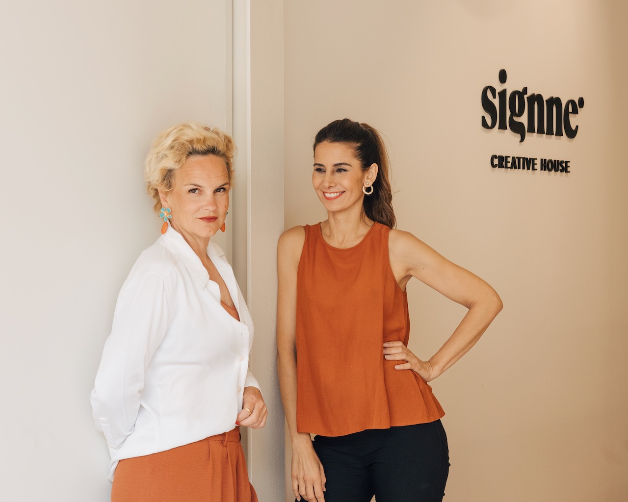 Sophie von Schönburg y Fátima Ateyeh.