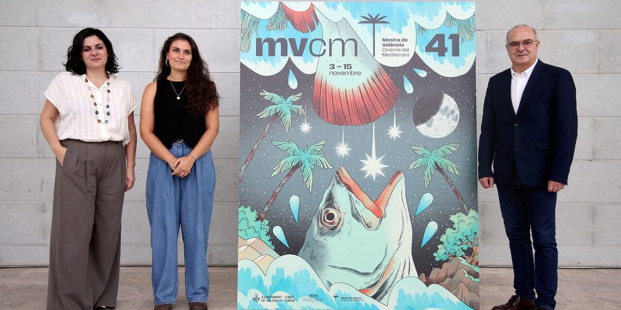 Núria Tamarit dibuja el Mediterráneo para la 41ª Mostra de València