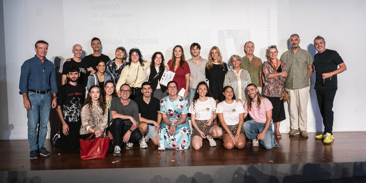 ‘Dalt del més amunt’ y ‘Santa’ se reparten los premios de Russafa Escènica