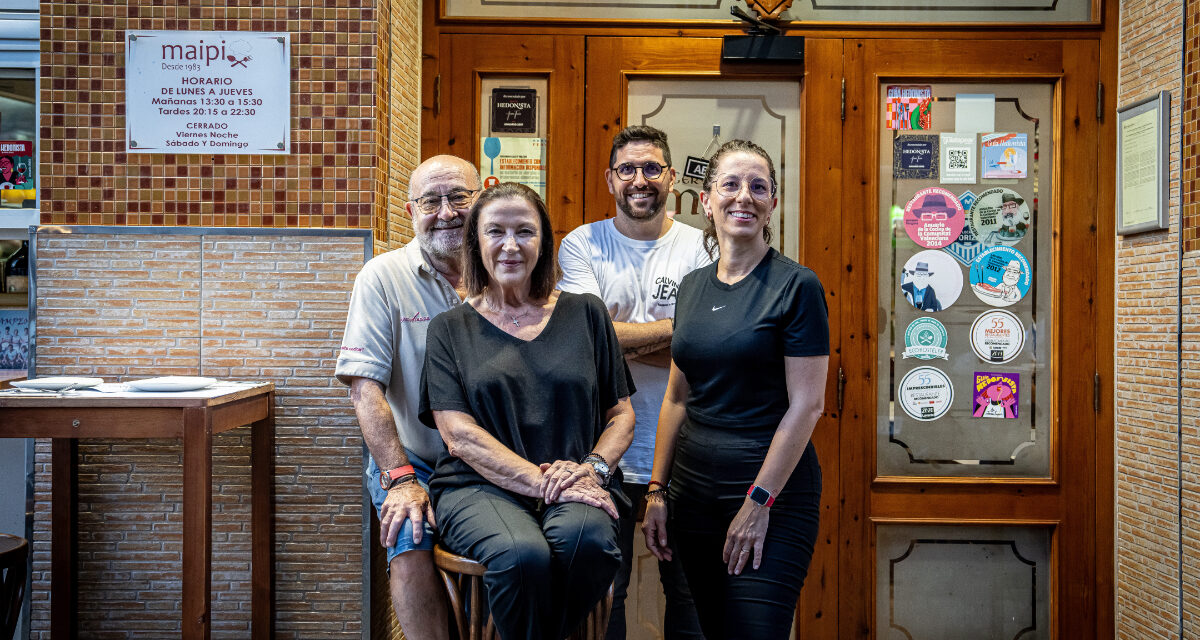 Maipi, el clásico de València que sigue en forma gracias a Carito y Germán