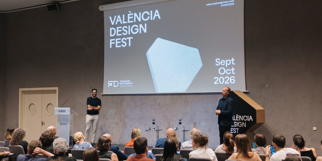 València Design Fest reunirá más de 60 actividades y convertirá septiembre y octubre en un nuevo escaparate del diseño