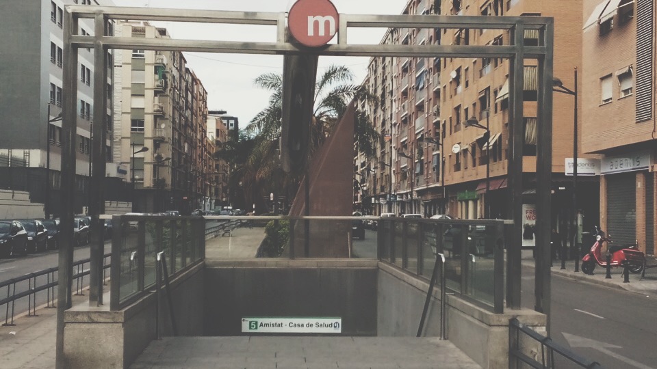 Viaje en metro